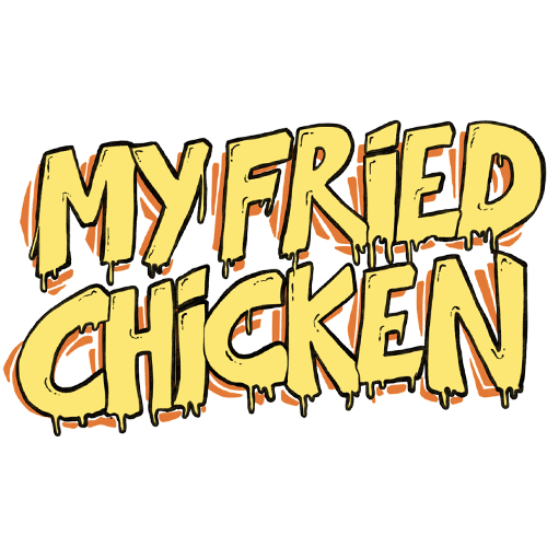 my fried chicken logo - the home of premium korean fried chicken in auckland